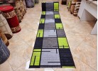 Мокетена пътека ERIKA 8010 grey/green